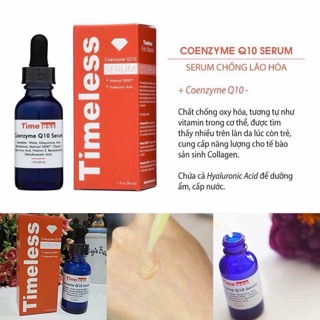 SIÊU CHỐNG LÃO HOÁ - Serum Timeless Q10