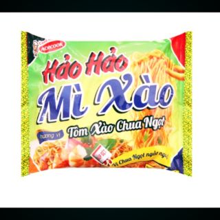 Mì hảo hảo xào chua ngọt