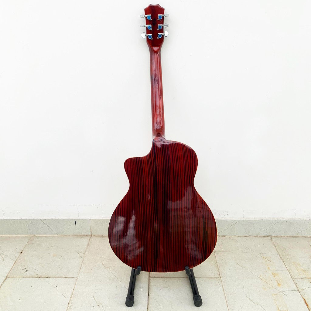 Đàn Guitar Acoustic giả gỗ Cẩm Ấn | có ty chỉnh cong cần | BH 12 tháng