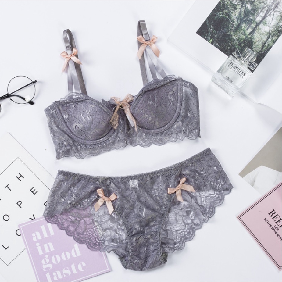 Bộ đồ lót nữ ren nâng ngực cao cấp, trẻ trung (MS 07006) Anna Shop
