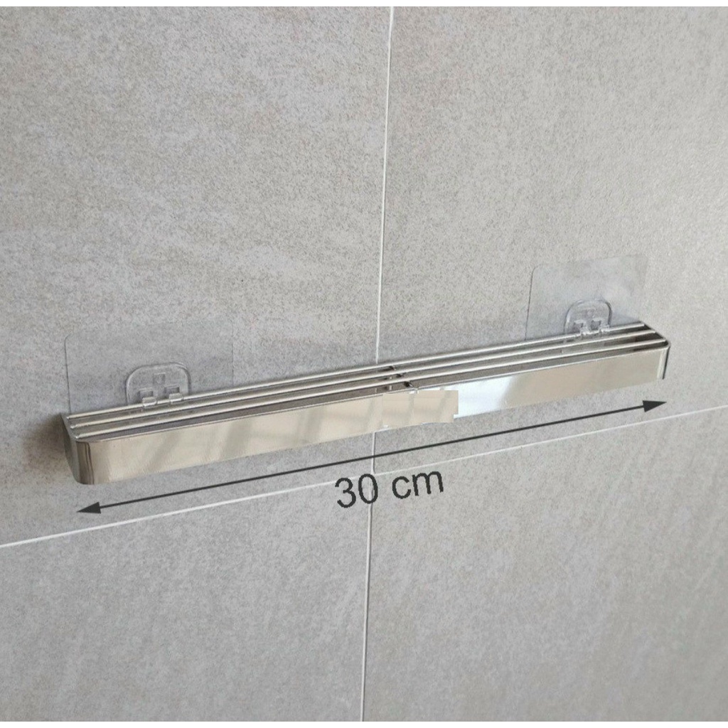 Kệ Treo Dao Kéo Dán Tường INOX 304 kích thước 30cm - OENON