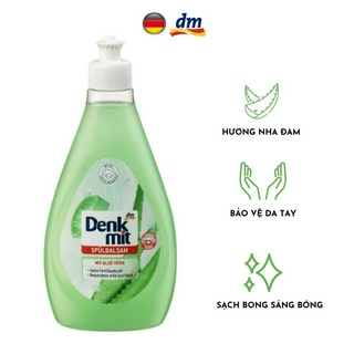 Nước rửa chén bát  Denkmit  500ml an toàn cho da tay, hương thơm tự nhiên nhập khẩu từ Đức -DENKMIT25
