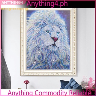 Bộ dụng cụ và cườm dùng để đính tranh 5D hình sư tử đặc biệt