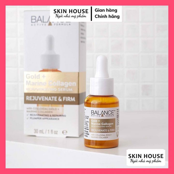 Tinh chất Balance Gold Marine Collagen - Serum Balance Gold Marine Collagen Dưỡng Căng Bóng Da, Ngừa Lão Hóa 30ml | BigBuy360 - bigbuy360.vn