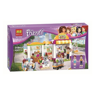 Lắp Ráp xếp hình Lego 01001 Friends Bela 10494: Siêu Thị Mini Heatlake