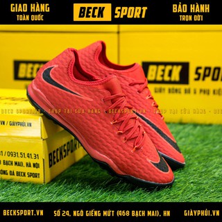 Giày Bóng Đá TQ Hypervenom 3 Đỏ Cổ Chun TF