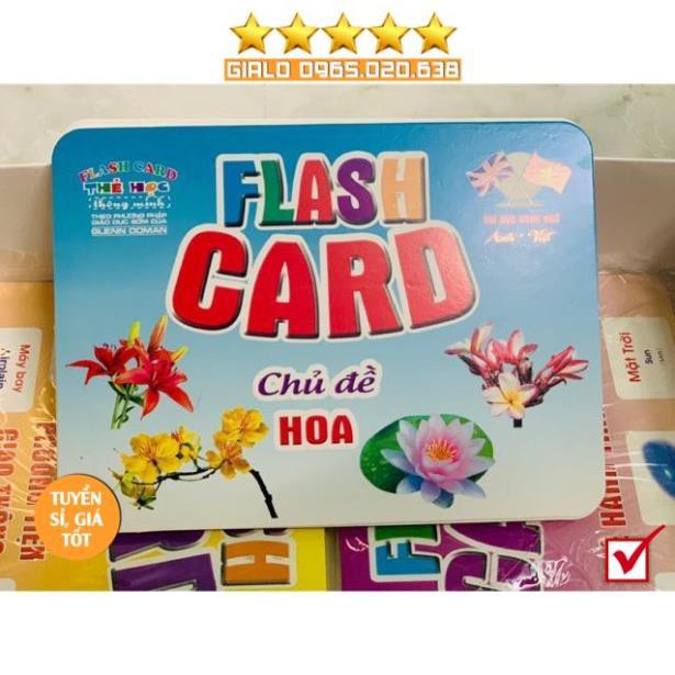 Thẻ học thông minh 18 chủ đề song ngữ chuẩn Glenn Doman Flashcard-Món quà học tập không thể thiếu cho các bé