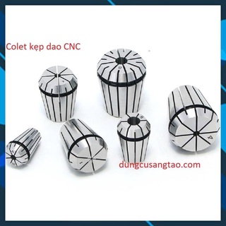Colet kẹp dao cnc tự chọn kích thước - đầu siết mũi dao er11/er16/er20 cao cấp