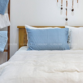 Vỏ gối Linen Pháp nhuộm miếng