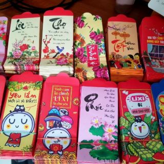 Combo 10 Bao lì xì Tết 2020 rẻ đẹp độc lạ