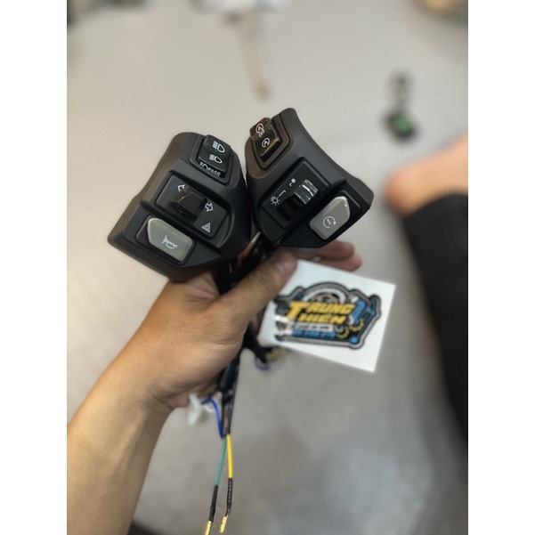 Cùm nvx  full chức năng  cho ex135 / ex nhỏ / mio / nouvo...