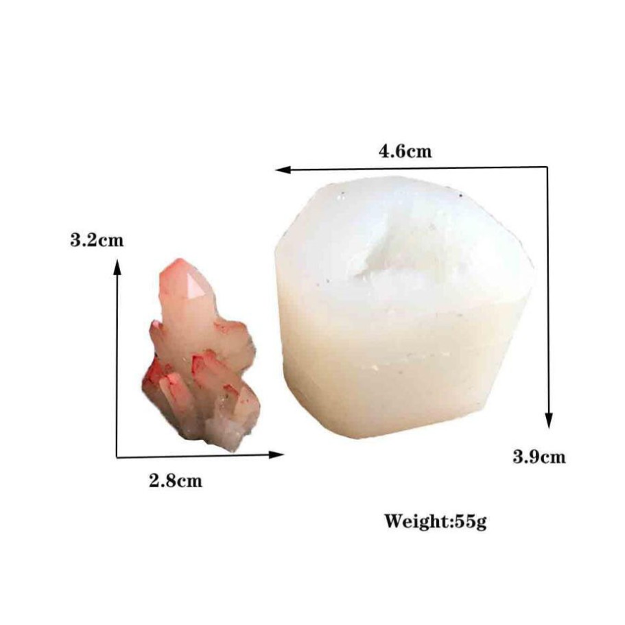 Khuôn resin đổ khối tinh thể