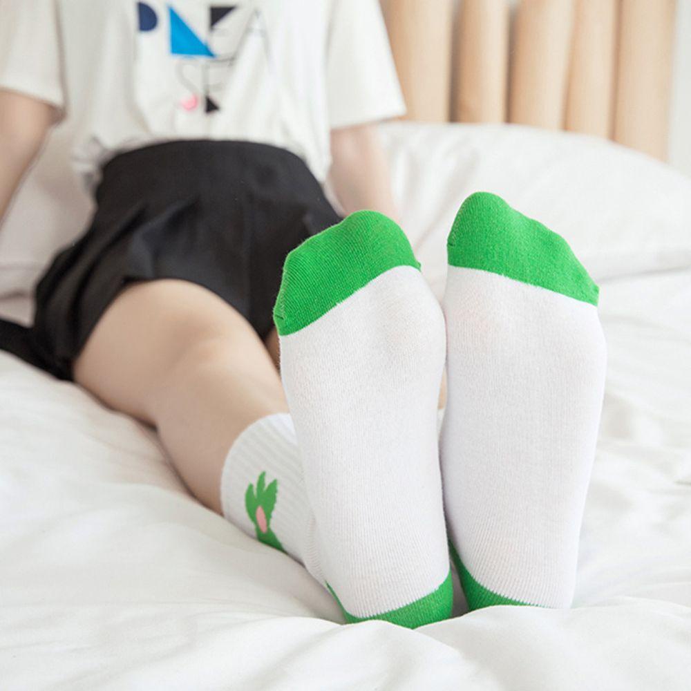 Tất Thể Thao Dài Họa Tiết Hoa Thời Trang Cho Nữ