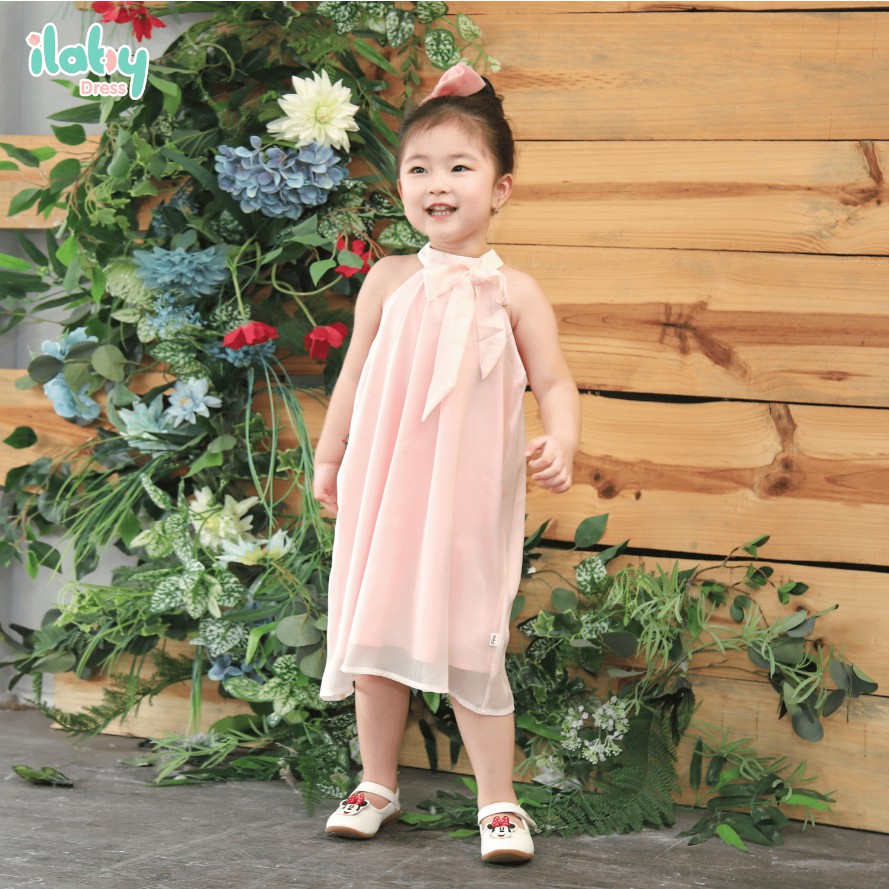 [Mã FARSBR7A giảm 10% đơn 99K] Váy cho bé gái ILABY Jessica Dress thiết kế thoáng mát, mềm mại cho da bé [V00301]