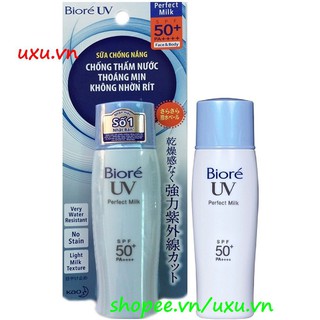 Sữa Chống Nắng 40Ml Biore Chống Thấm Nước Spf50+/Pa++++, Với uxu.vn Tất Cả Là Chính Hãng.