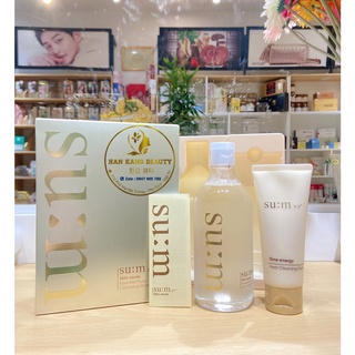 Nước tẩy trang Su:m37 Skin Saver Essential Pure Cleansing Water Special Set