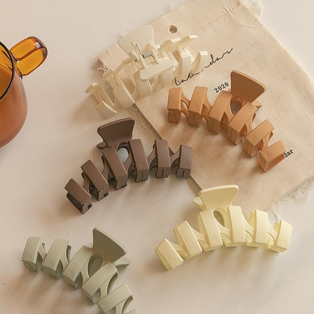 Kẹp Tóc Màu Sắc Kẹo Ngọt Kích Cỡ Lớn VANES1 Dành Cho Nữ