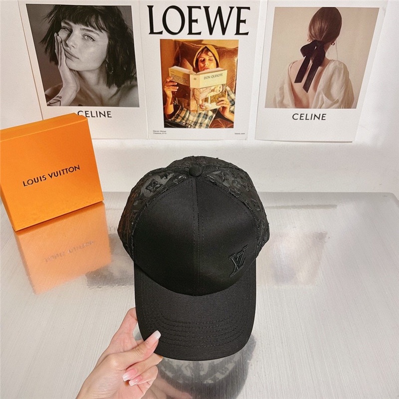 Mũ Lưỡi Trai Thể Thao Họa Tiết Lv Cá Tính Cho Nam Nữ