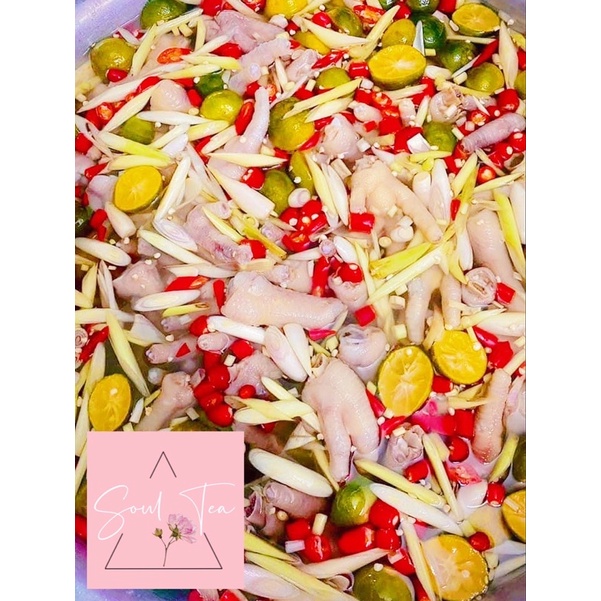 Chân gà ngâm sả tắc cay 1kg