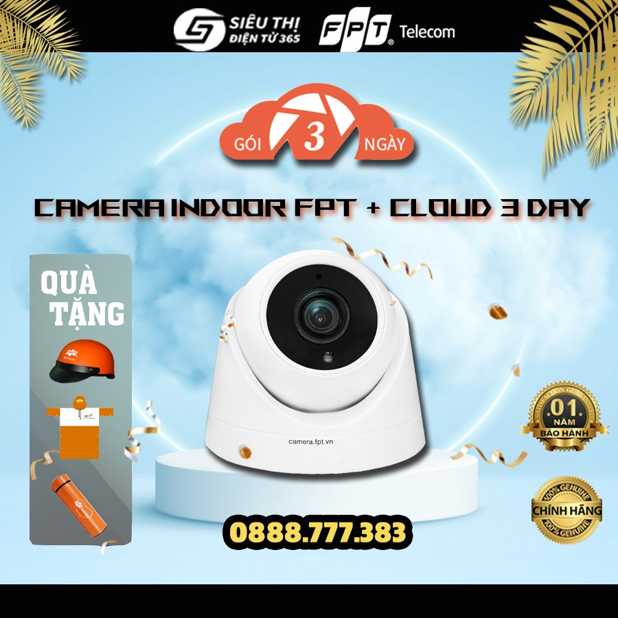 FPT Camera Cảnh Báo Chuyển Động Trong Nhà Chính Hãng + Miễn Phí Gói Cloud [Chỉ Áp Dụng Tại TP.HCM] | BigBuy360 - bigbuy360.vn