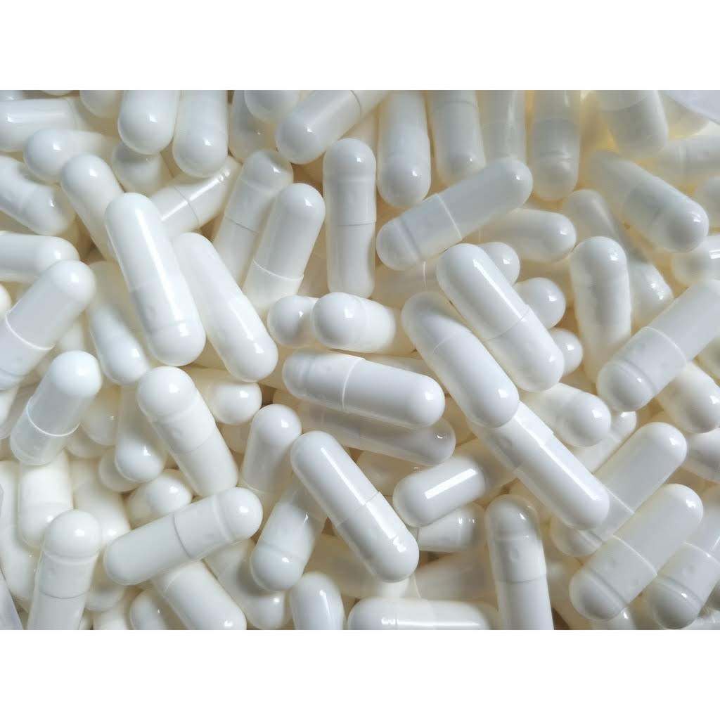 vỏ nang, vỏ viên nang rỗng 50gram viên size 0 trắng, vỏ con nhộng màu trắng sữa đóng bột mỹ phẩm