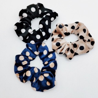 Dây Cột Tóc Vải Scrunchie (Crunchies, Scrunchies), Cột Tóc Phụ Kiện Đẹp, Dễ Thương