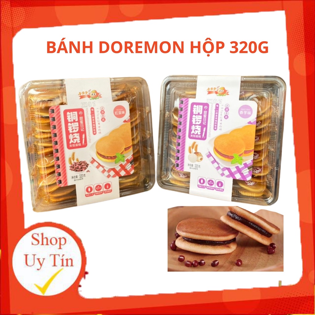 Bánh Doremon Nhân Đậu Xanh - Khoai Môn