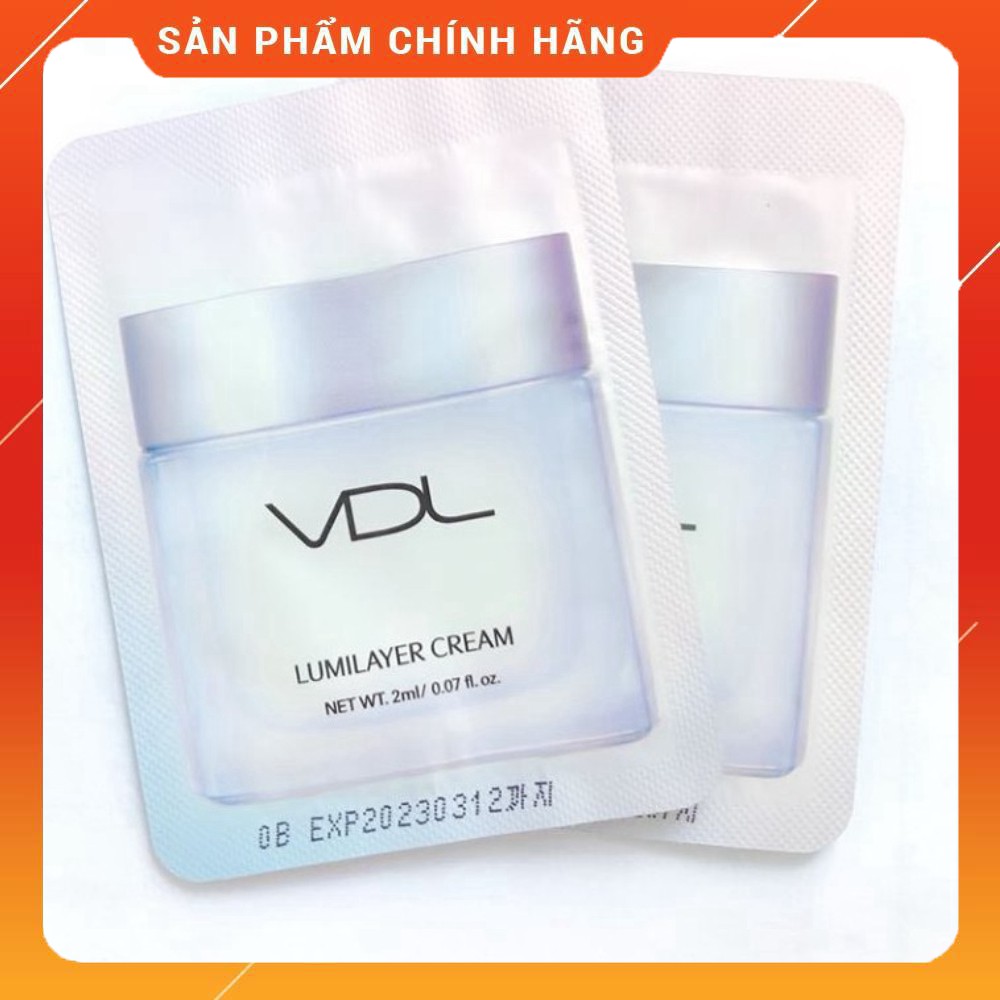 [2ml]Gói dưỡng trắng VDL dưỡng trắng truyên sâu và bật tone trắng hồng sau khi thoa - VDL Lumilayer Sample 2ml