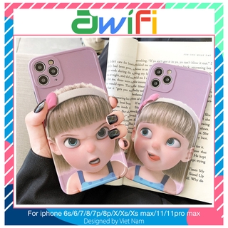 Ốp lưng iphone imd new 2 cô gái 5/5s/6/6plus/6s/6splus/7/7plus/8/8plus/x/xr/xs/11/12/pro/max/plus/promax - Awifi