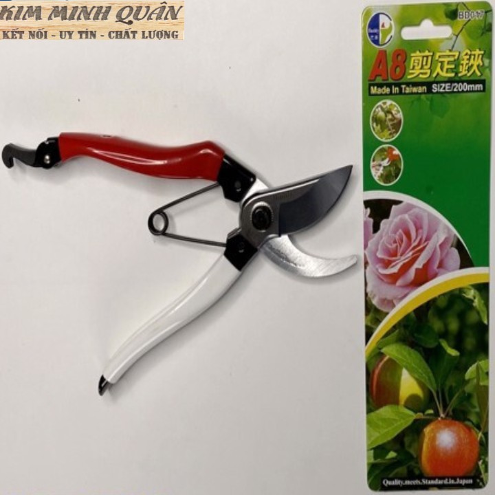 Kéo Cắt Cành A8 200mm Tiêu Chuẩn JAPAN BD017 BUDDY