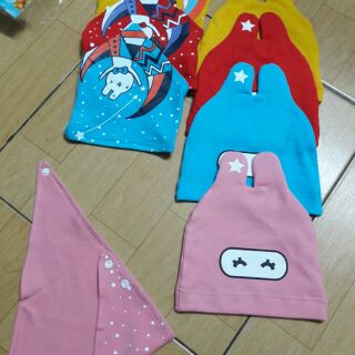 Set mũ và yếm cho bé