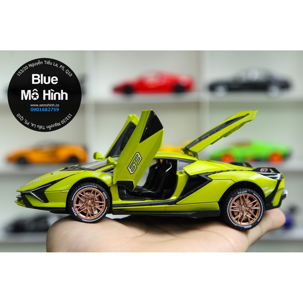 Blue mô hình | Xe mô hình Sian Lambo 1:32