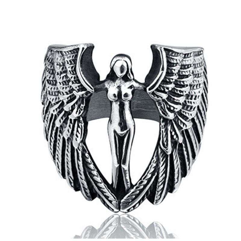 Nhẫn đeo tay chạm khắc họa tiết hoạt hình Nhật Bản