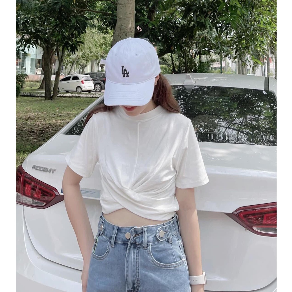 Mũ lưỡi trai nam nữ cao cấp , Nón kết LA hottrend form mềm nhiều màu - K09