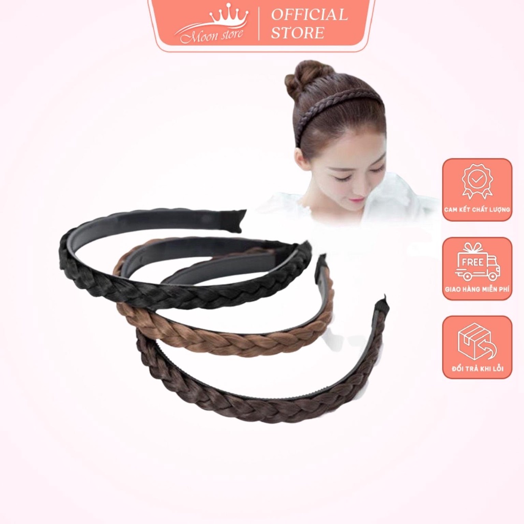 Bườm băng đô tết tóc nữ Vintage Hàn Quốc