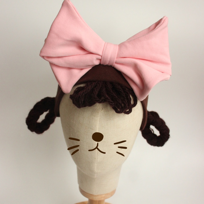 Băng Đô Đính Nơ Thân Thiện Với Làn Da Dùng Làm Đạo Cụ Chụp Ảnh Cho Bé Gái Sơ Sinh