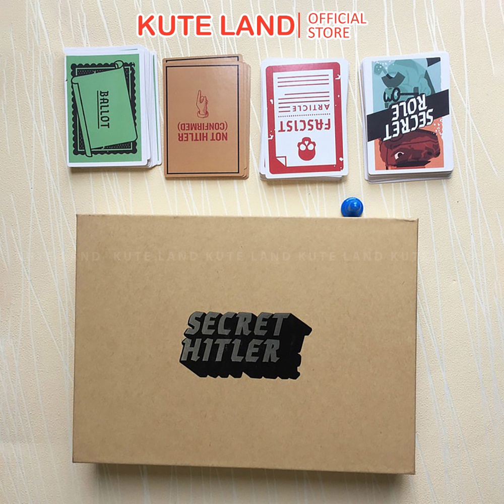 Board Game Secret Hitler - Trò Chơi Truy Tìm Hitler Dành Cho Trẻ Em Và Người Lớn BG15
