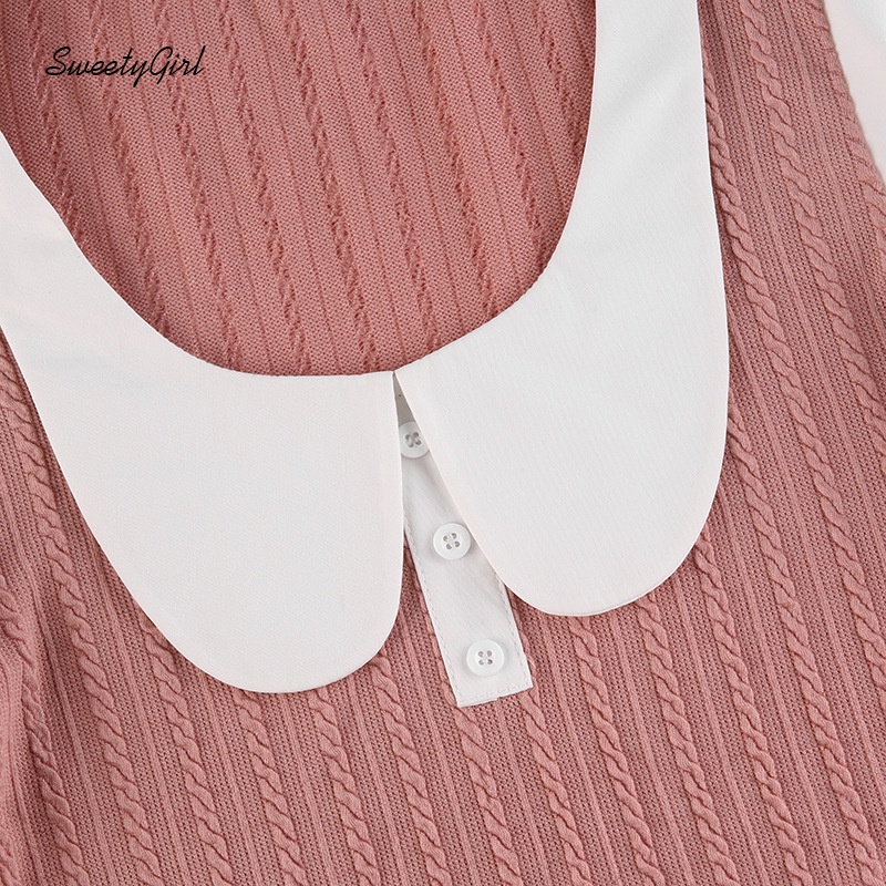 Áo Thun Cổ Chữ U Tay Ngắn Màu Sắc Tương Phản Dễ Thương Dành Cho Nữ 2022