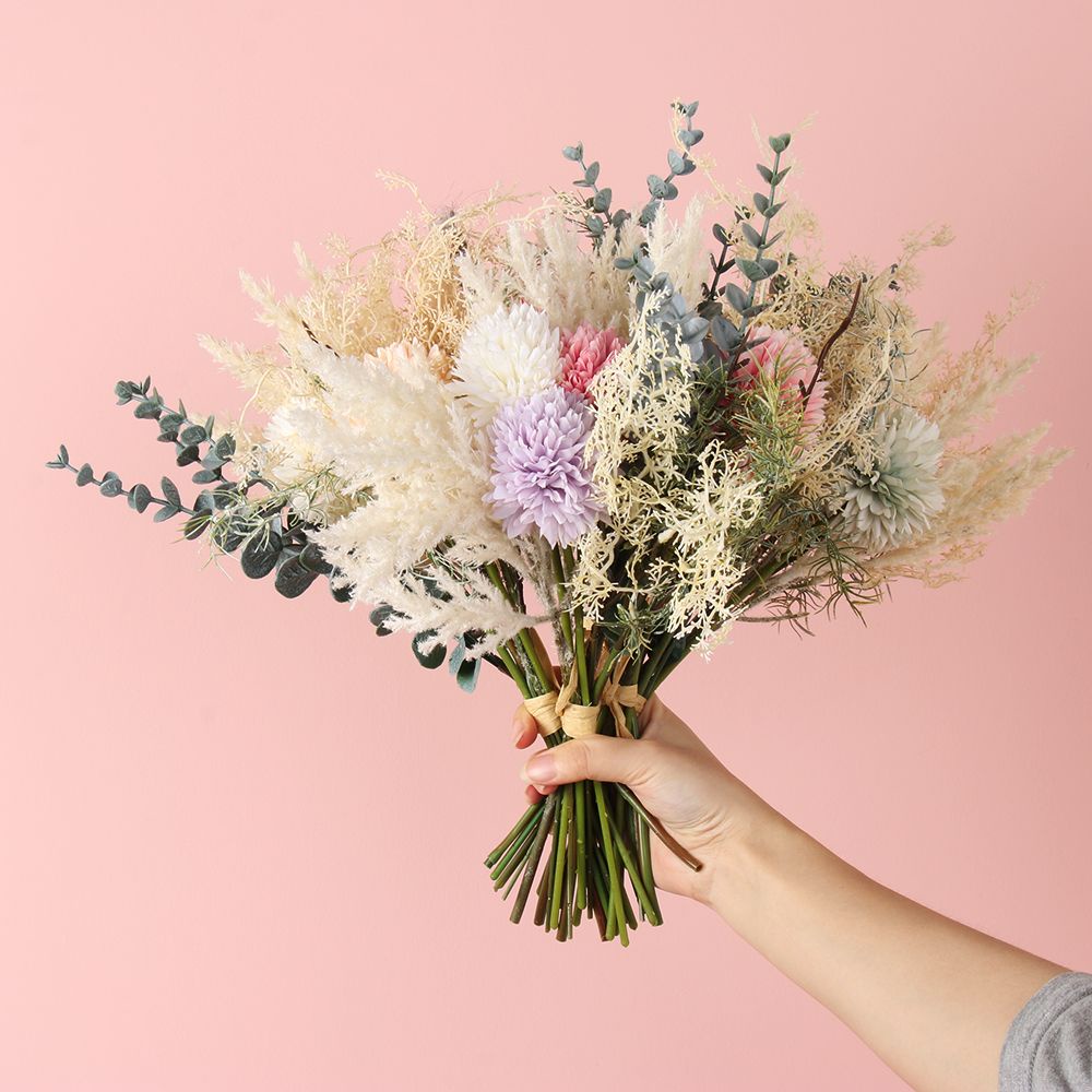 Bó Hoa Khuynh Diệp Giả Trang Trí Nhà Cửa / Tiệc Cưới Diy