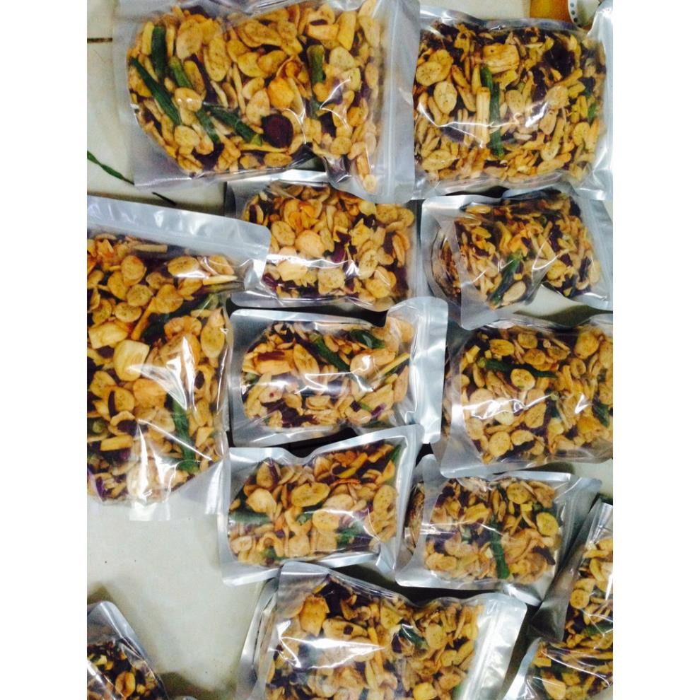 1kg hoa quả sấy vỡ giòn ngon