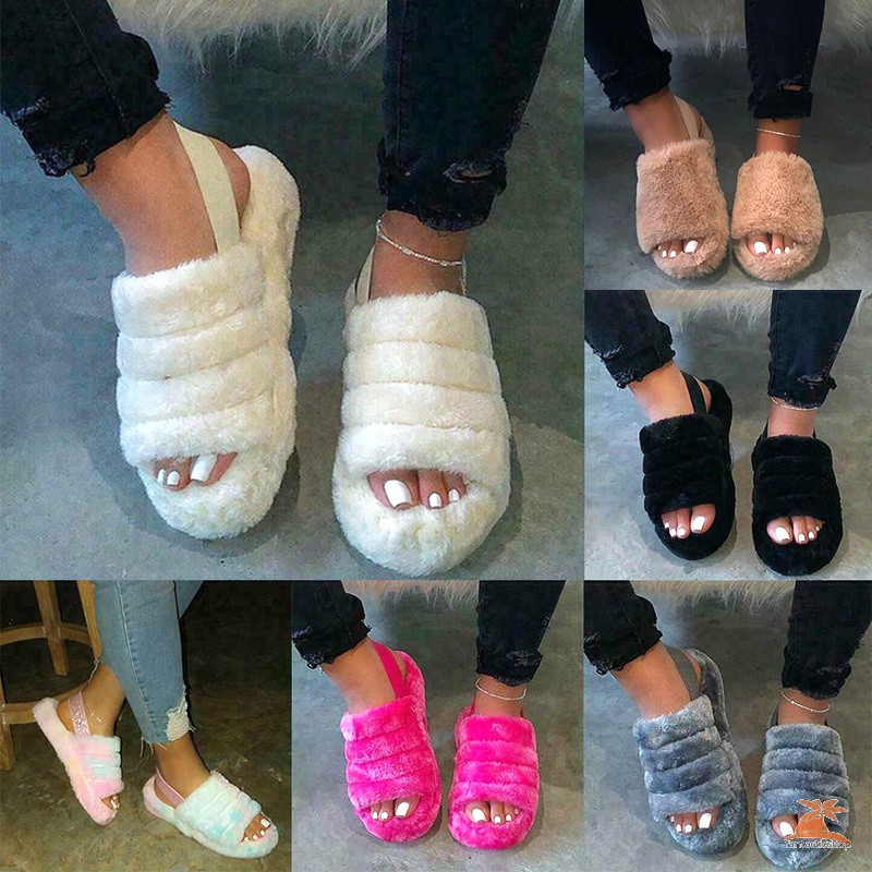 #dep Lê# Women Slides Sliders Luxury Slippers Sandals Leisure Shoes Breathable Anti-slip Plush