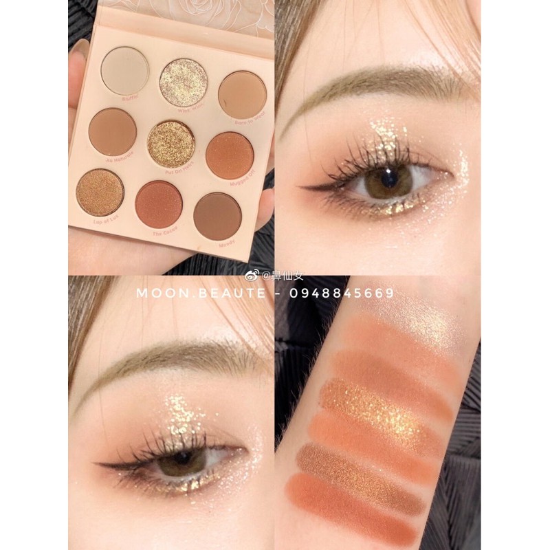 [BILL US] Phấn mắt Colourpop Nude Mood 9 ô tông beige - neutrals tông nâu tây cực đẹp | BigBuy360 - bigbuy360.vn
