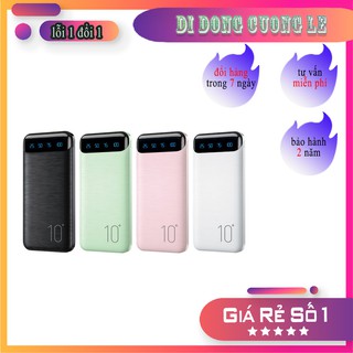 Sạc Dự Phòng 161 có hỗ trợ đèn LED báo phần trăm pin tiện dụng - Di Động Cường Lệ