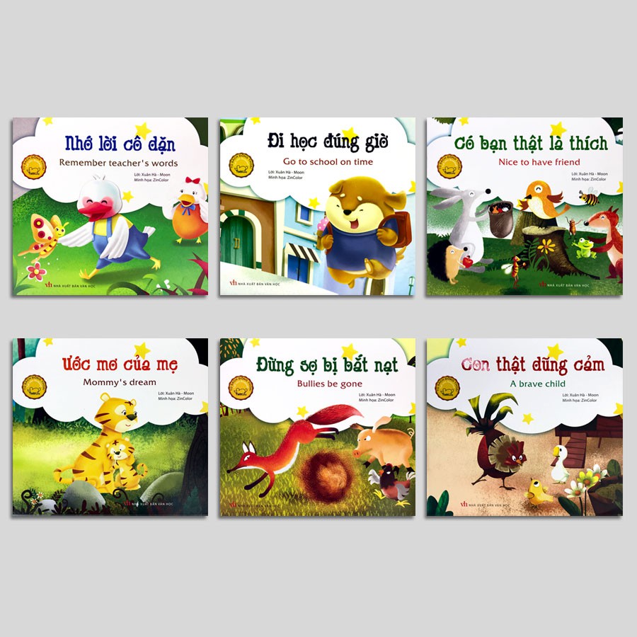 Sách - Tủ Sách Đồng Thoại - Tall Tales Bookshelf - Song ngữ (6 quyển lẻ tùy chọn)