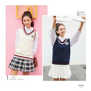 Áo Len Gile Học Sinh Hàn Quốc