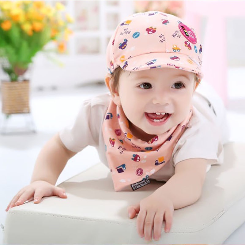 Nón Lưỡi Trai Họa Tiết Hoạt Hình Xinh Xắn Theo Phong Cách Xuân Hè Dành Cho Bé