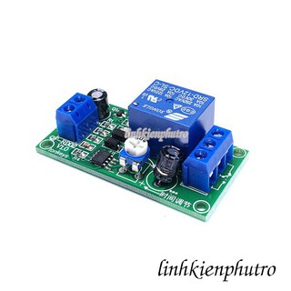 Mạch Trễ Ngắt Relay 0-60 Giây