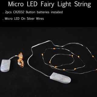 Đèn led đom đóm fairy light dùng pin và usb 1m/2m/3m/4m