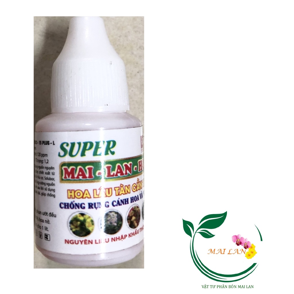 Super Mai-Lan-Hoa Hoa lâu tàn Cần Thơ - Chống rụng cánh hoa & nụ hoa - #589# 10ml