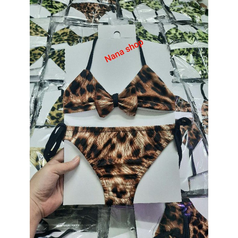 Bikini 2 mảnh cho bé - Đồ bơi bé gái họa tiết  6ky - 26ky | BigBuy360 - bigbuy360.vn